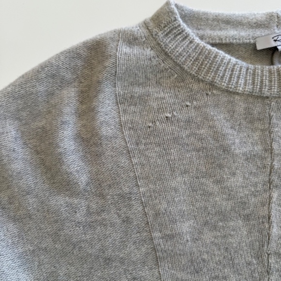 Rails-Joanna-Wool-Cashmere-Sweater-Marbled Heather Grey- Size S - Picture 6 of 12